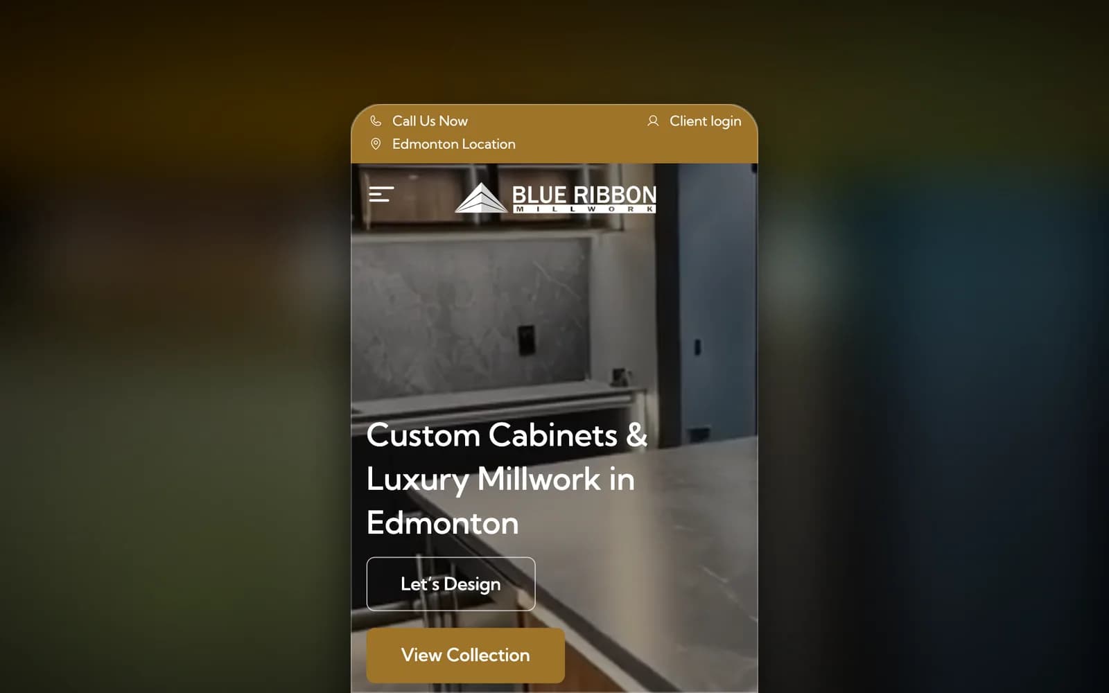 Blue Ribbon Millwork — A custom millwork brand in Edmonton