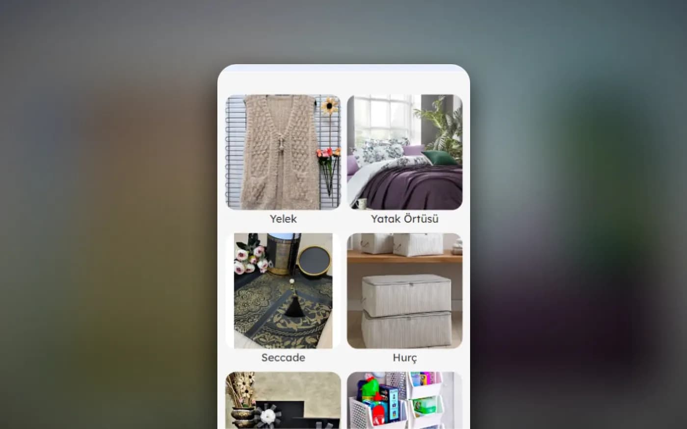 Product showcase