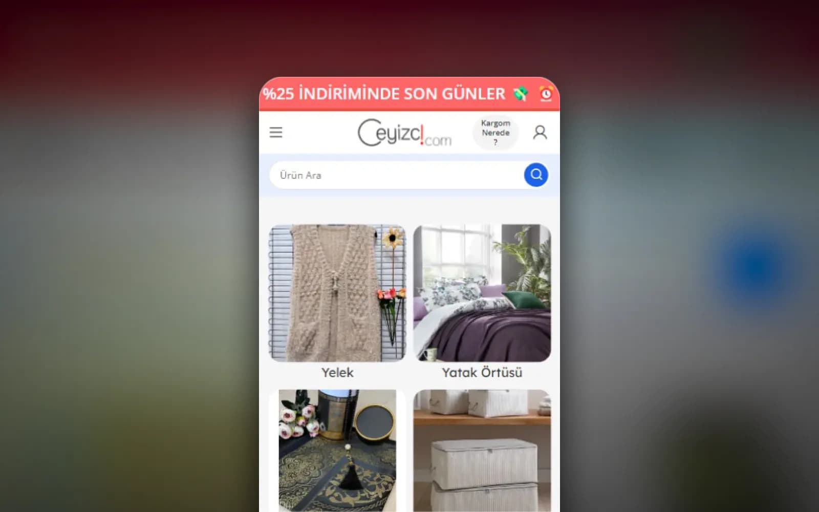Çeyizci — A mobile-first store for trousseau and home textiles