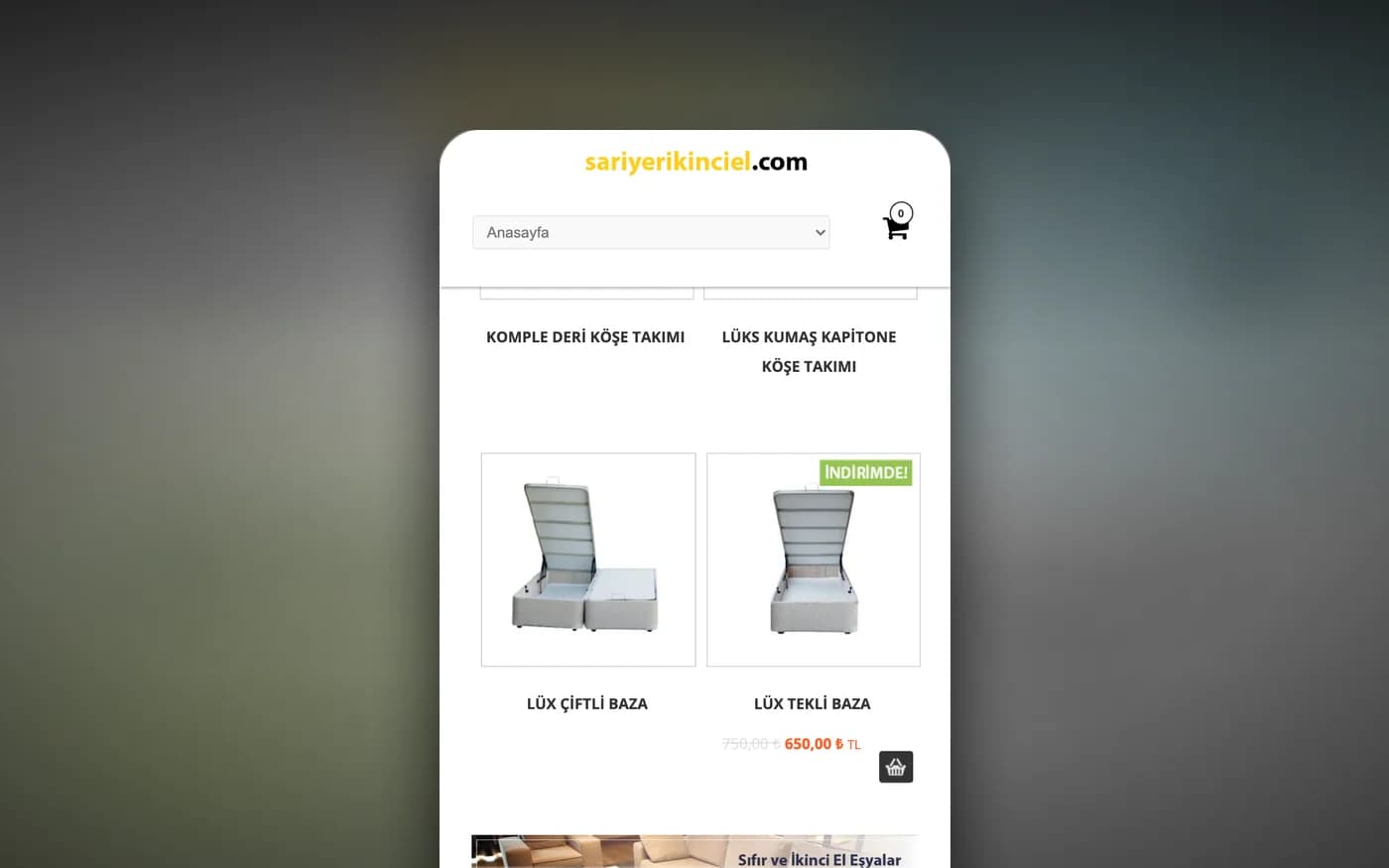 Category navigation