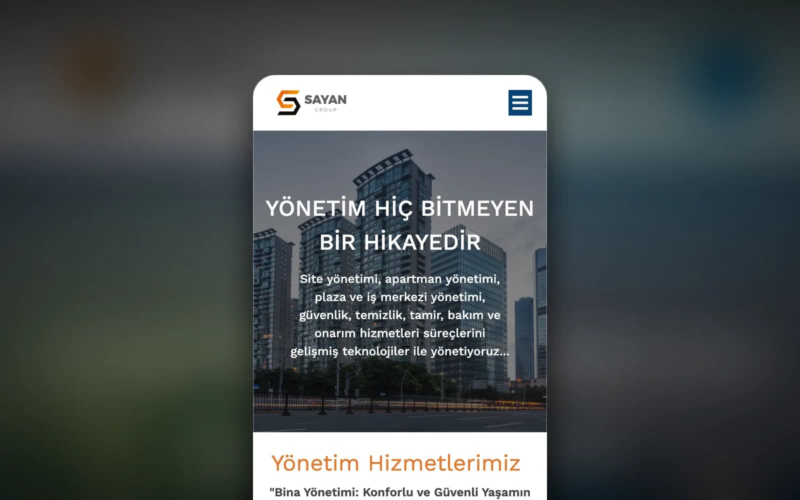 Sembol Yönetim — Corporate storytelling for property management