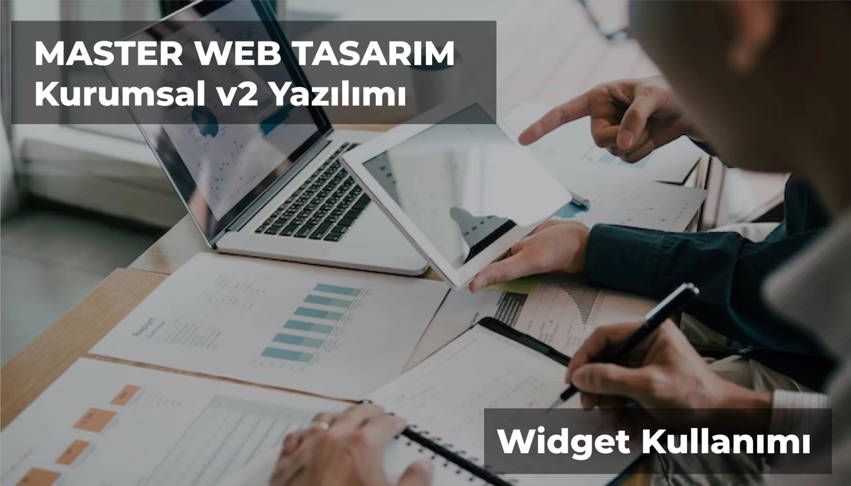 Master Web Tasarım Kurumsal Web Site Scripti v2 - Widget Kullanımı