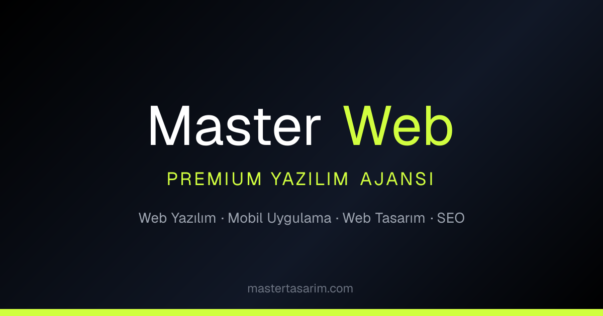 Master Web Premium Yazılım Ajansı logo